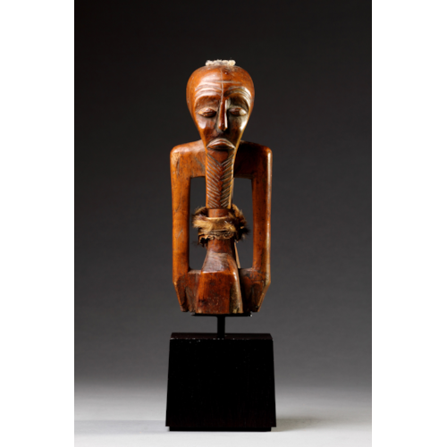 A South Eastern Congo, Zaire Songye Protective Fetish Figure ‘Nkishi’ of Geometric Form